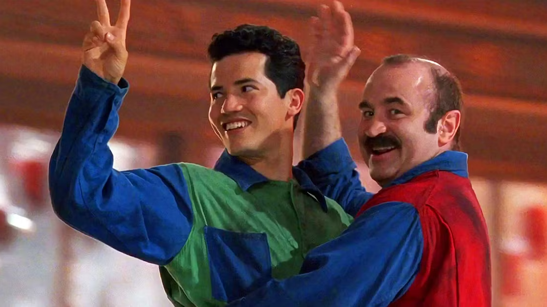 SUPER MARIO BROS (1993) John Leguizamo and Bob Hoskins