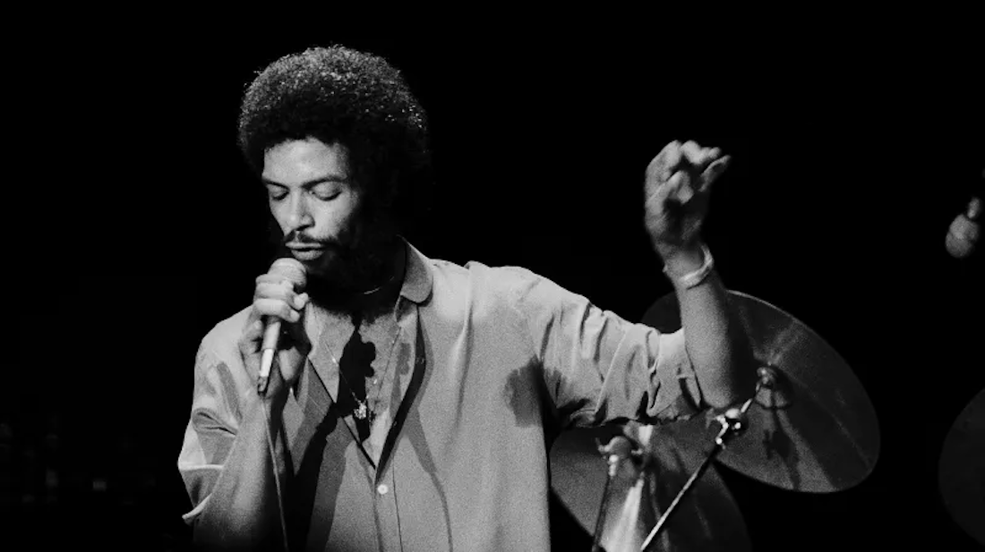 Gil Scott-Heron performing