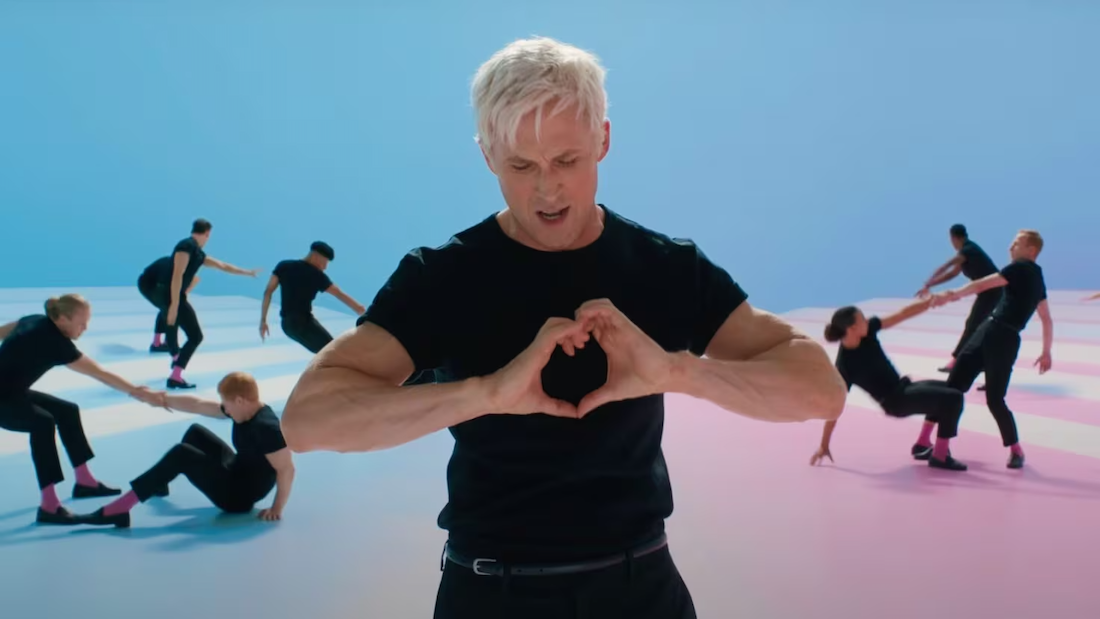 BARBIE (2024) Ryan Gosling and the Kens