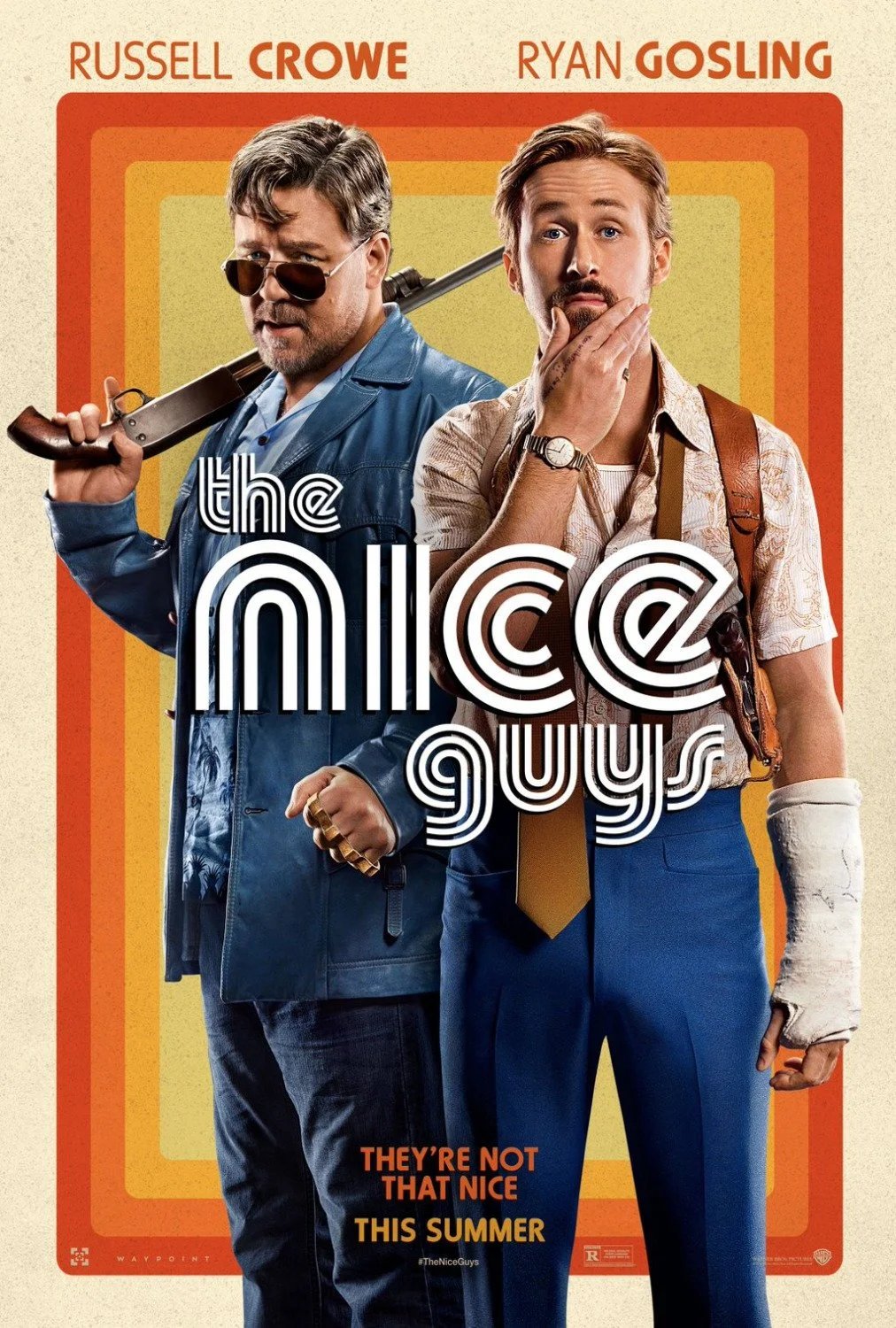 THE NICE GUYS (2016) movie poster