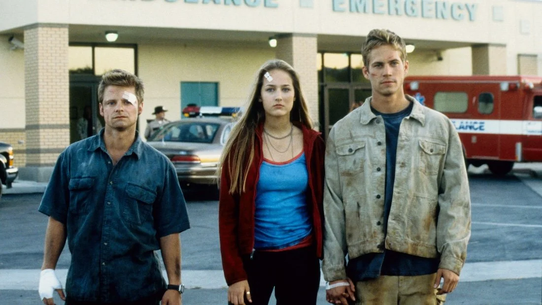JOY RIDE (2001) Steve Zahn, Leelee Sobieski, and Paul Walker