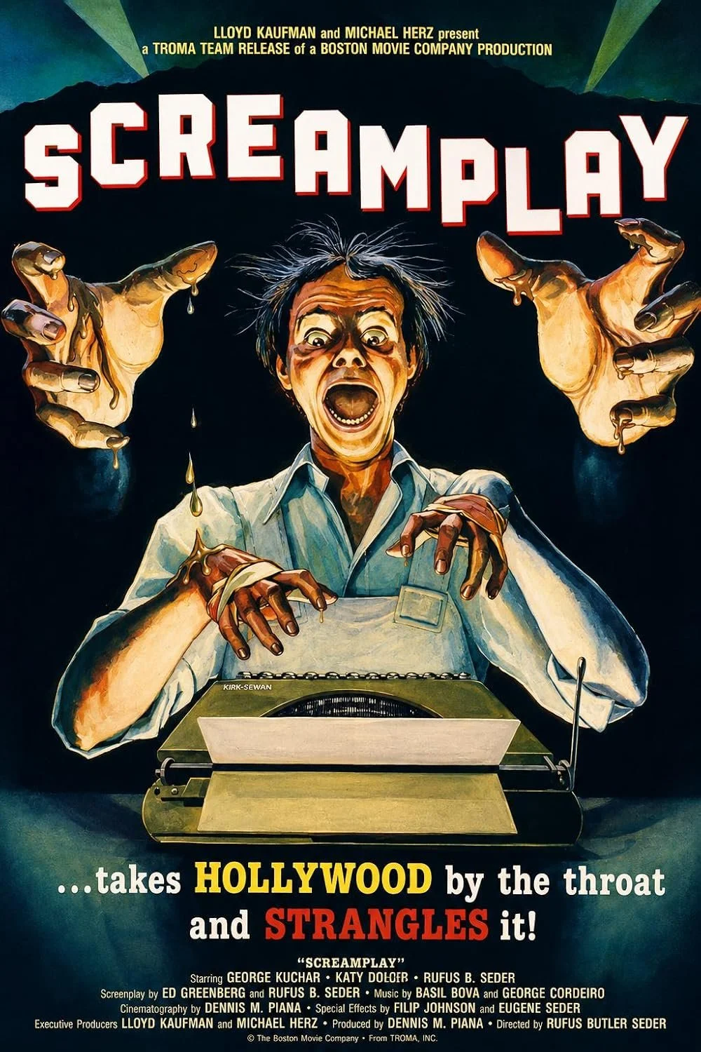 SCREAMPLAY (1984) movie poster
