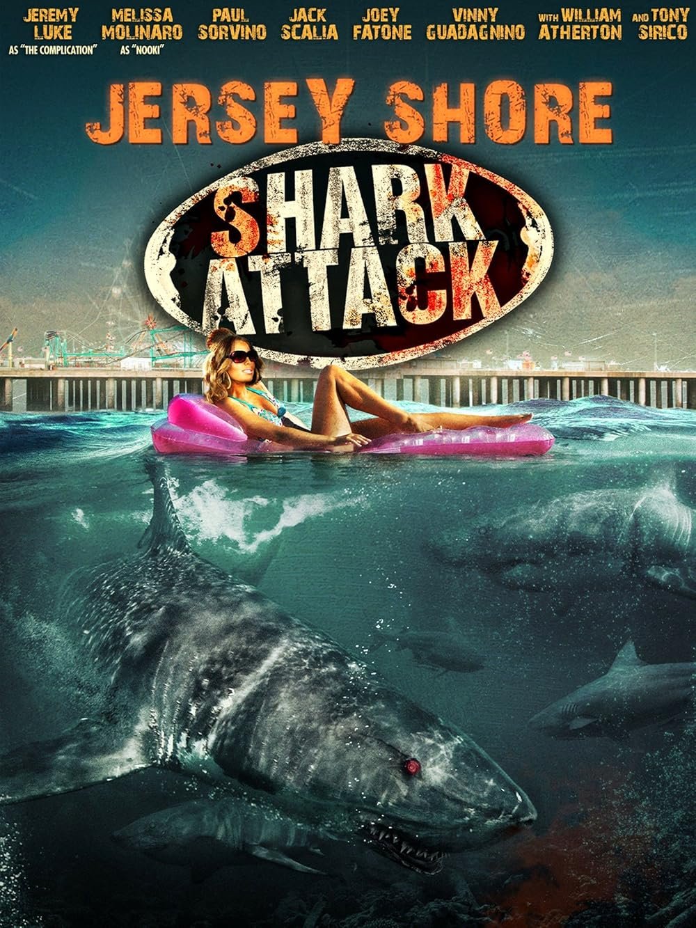 JERSEY SHORE SHARK ATTACK (2012) poster