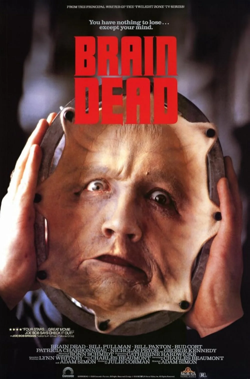 BRAIN DEAD (1990) movie poster