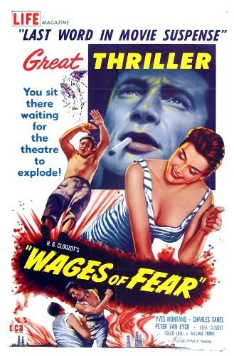 THE WAGES OF FEAR (1953) movie poster