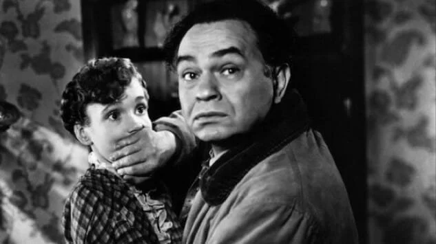 THE RED HOUSE (1947) Allene Roberts and Edward G. Robinson