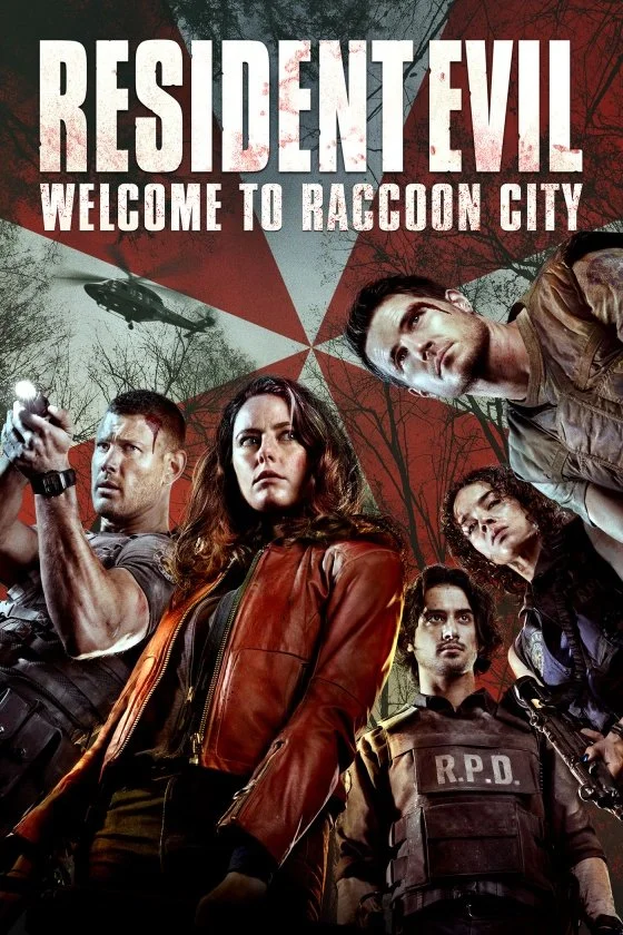 RESIDENT EVIL: WELCOME TO RACCOON CITY (2021) poster