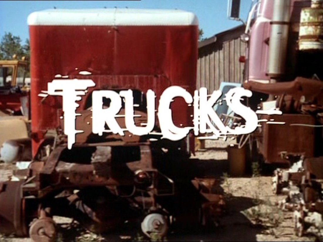 TRUCKS (1997) title screen