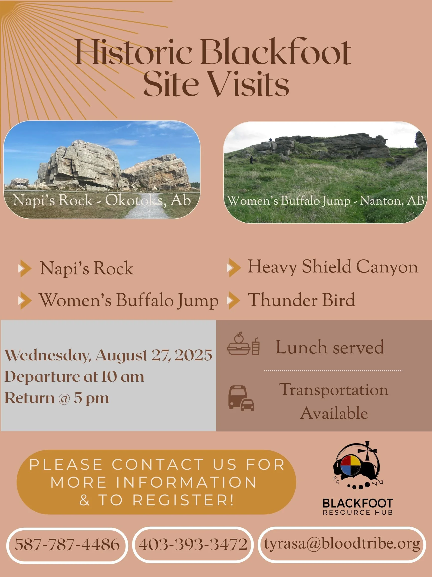 Historic Blackfoot Site Visits