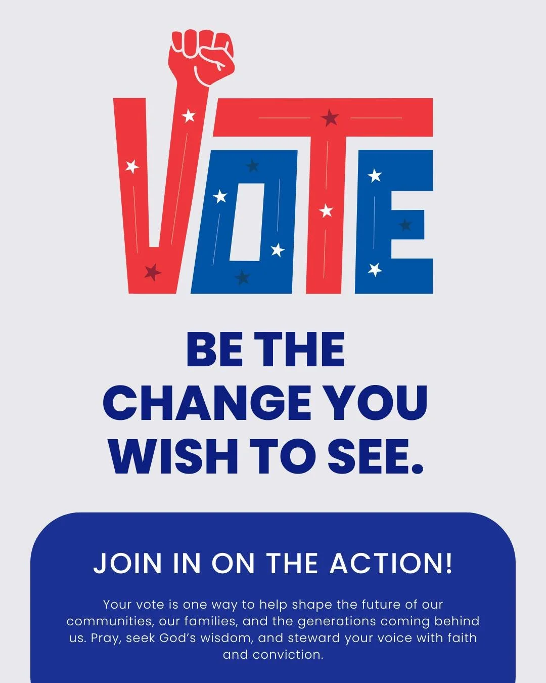 Today is Election Day in Illinois, and Christians cannot afford to stay silent.

The issues of our day are not just political issues &mdash; they are biblical issues. Truth matters. Righteousness matters. Life matters. Family matters. Freedom matters