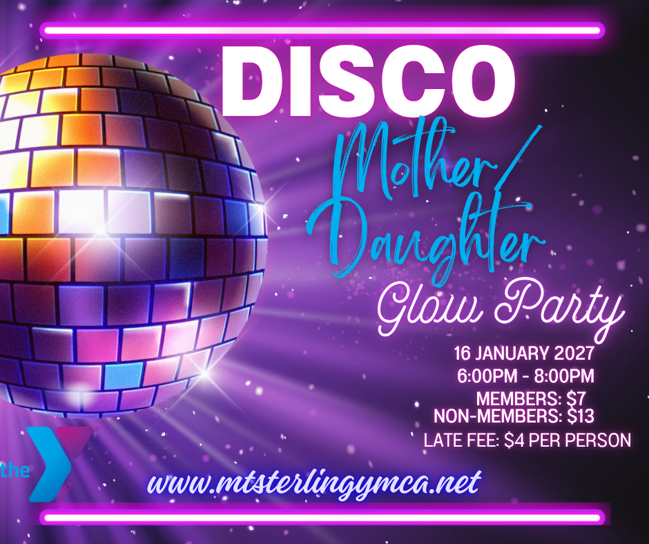 Mother Daughter Glow Disco Party