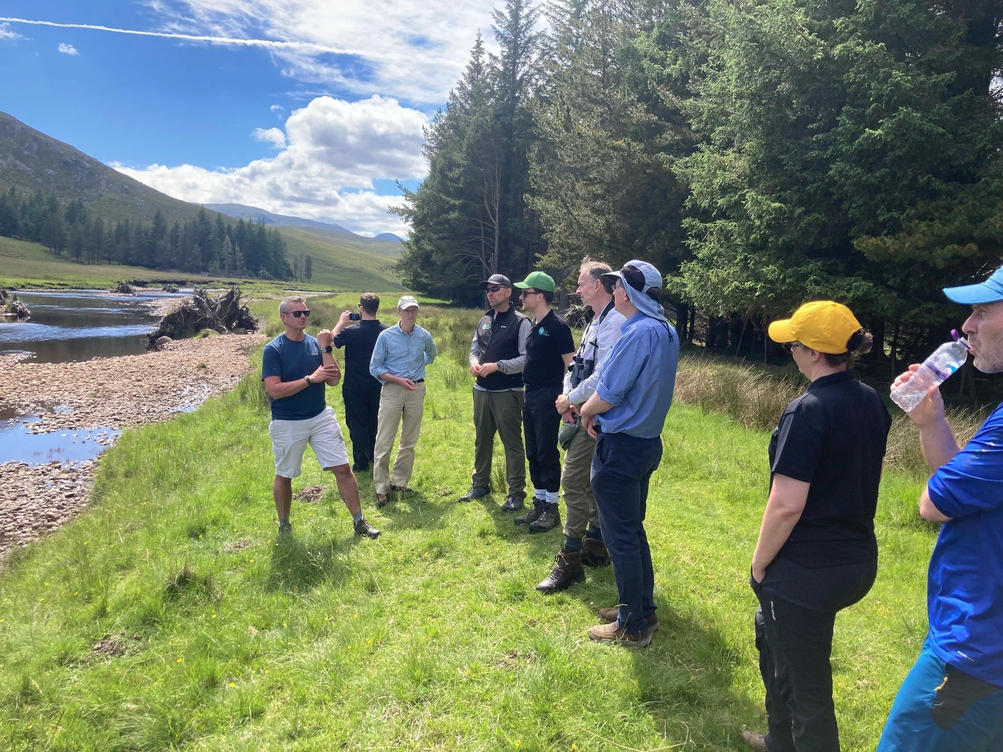 JAHAMA Highland Estates recently welcomed the Scottish Forestry Executive Board.