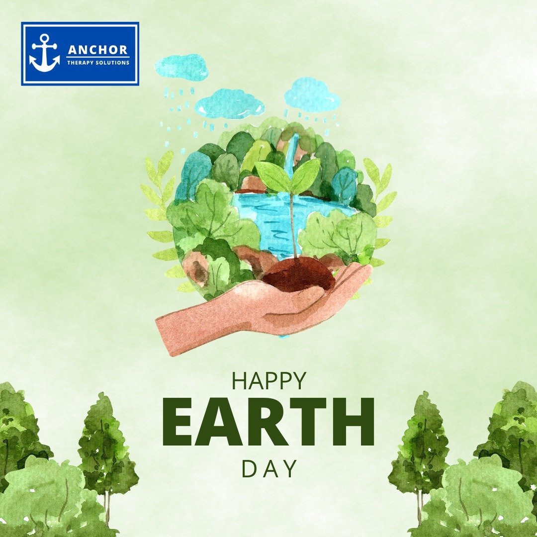 Happy Earth Day! 🌍 Let's celebrate by appreciating and protecting our beautiful planet today and every day! 🌱🌻 #EarthDay #AnchorTherapySolutionsPLLC #ExpertCare