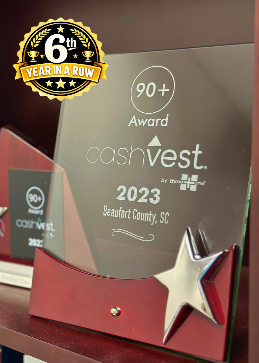 Treasurer Receives Prestigious 90+ Award