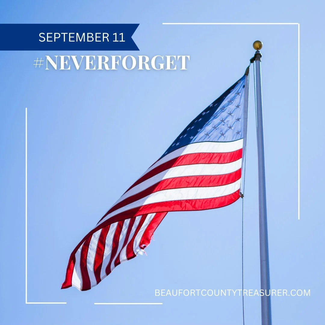 Today, we pause to remember the lives lost on September 11, 2001, and the families, first responders, military members, and communities forever changed by that day.

We honor the courage and sacrifice of those who ran toward danger to help others, an