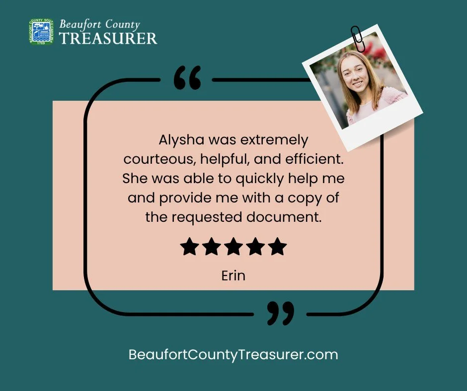 🌟 Shoutout to Alysha! 🌟

We love hearing when our team members make a positive impact on a taxpayer&rsquo;s experience!

Erin recently shared some wonderful feedback about her experience with Alysha:

&ldquo;Alysha was extremely courteous, helpful,