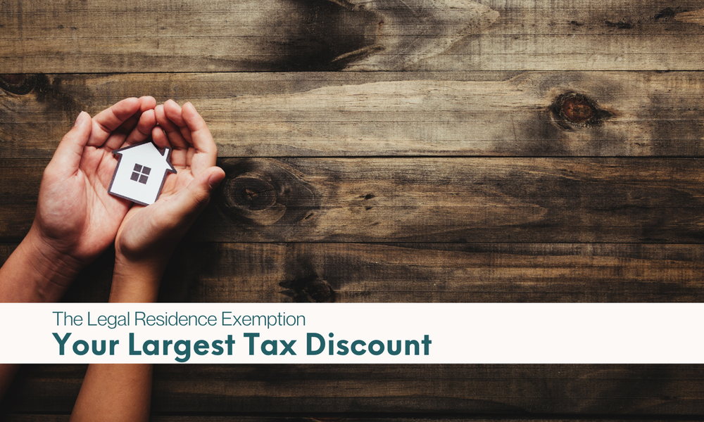 Legal Residence Exemption — Beaufort Treasurer