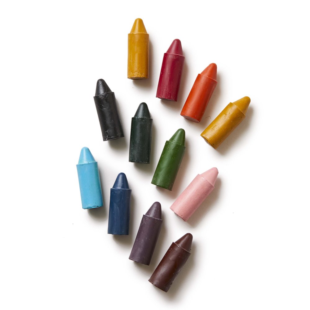 Set of 12 Honeysticks Originals Crayons — Pure Art Co.