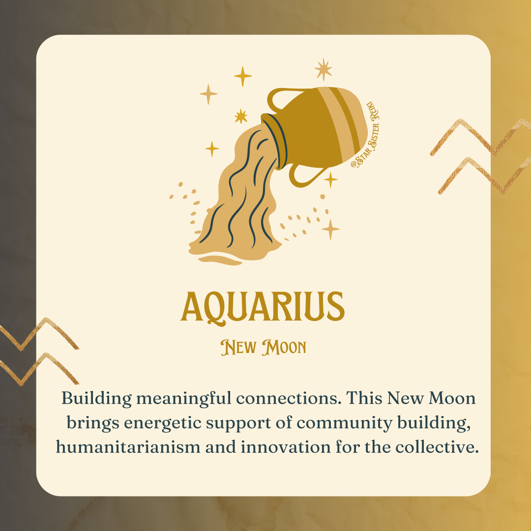 New Moon in Aquarius February 9, 2024
