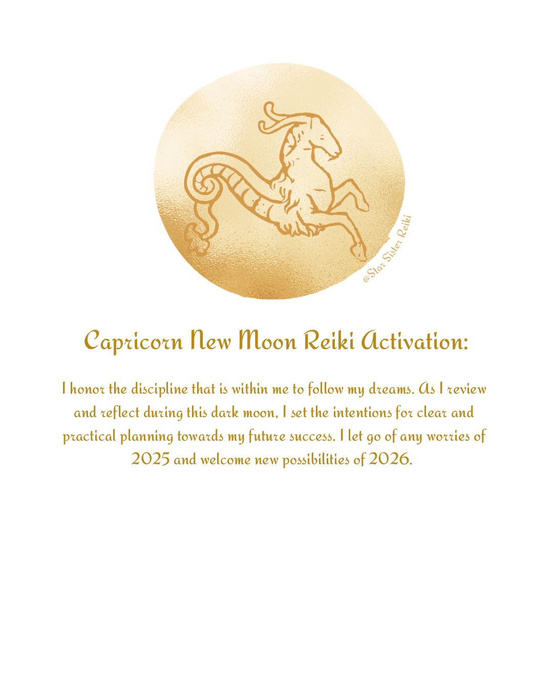 New Moon in Capricorn 2026