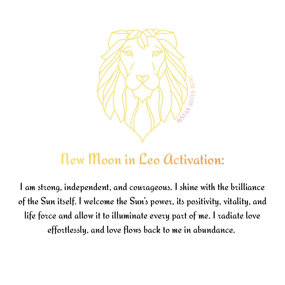 New Moon in Leo 2026