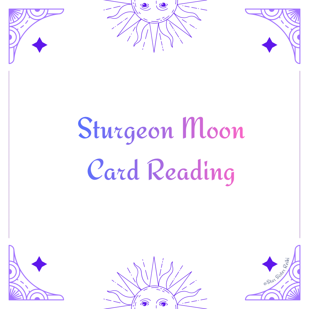 August Sturgeon Moon Reading 2026