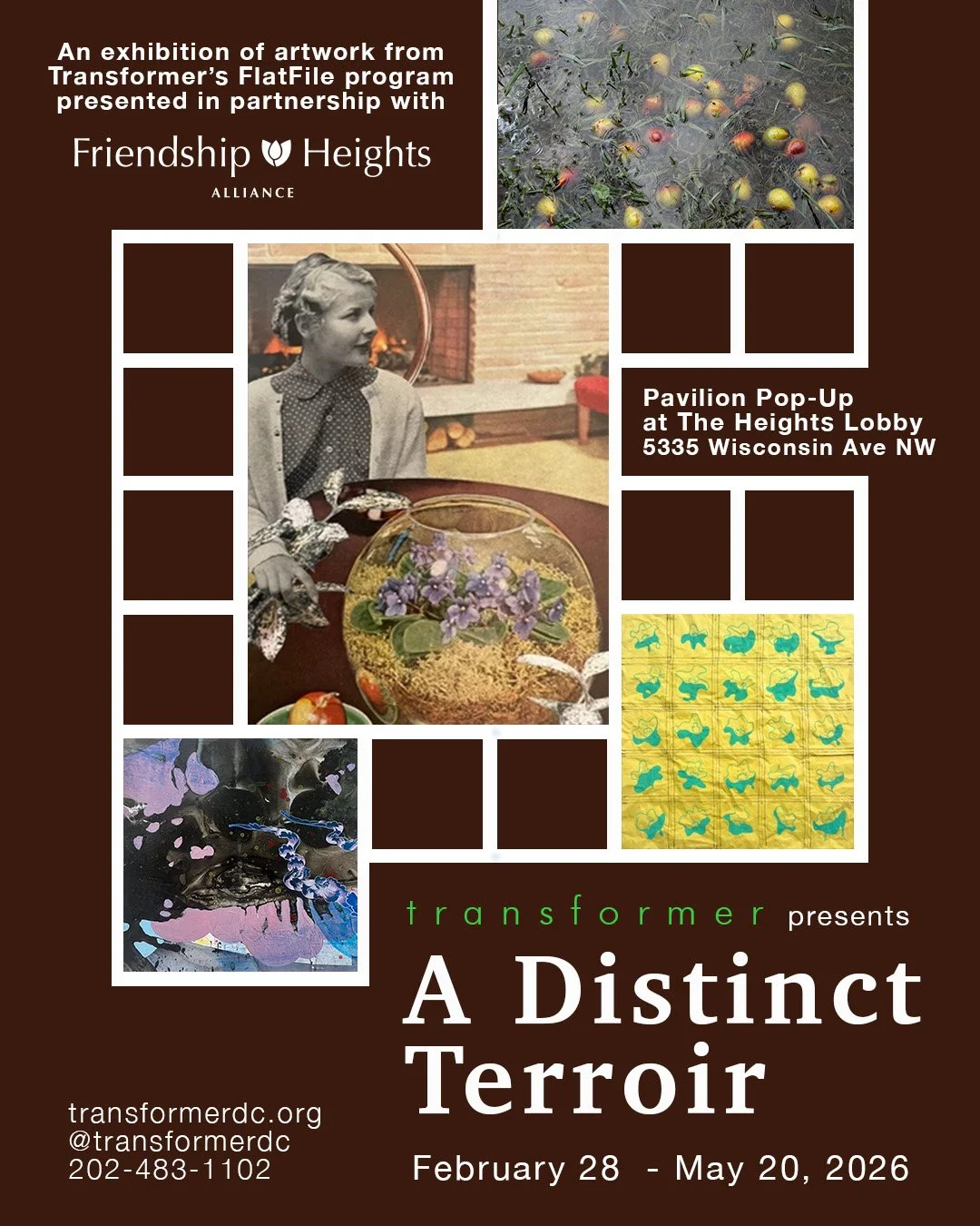 A Distinct Terror: Collaged Abstract Painting led by Rebecca C. Adams