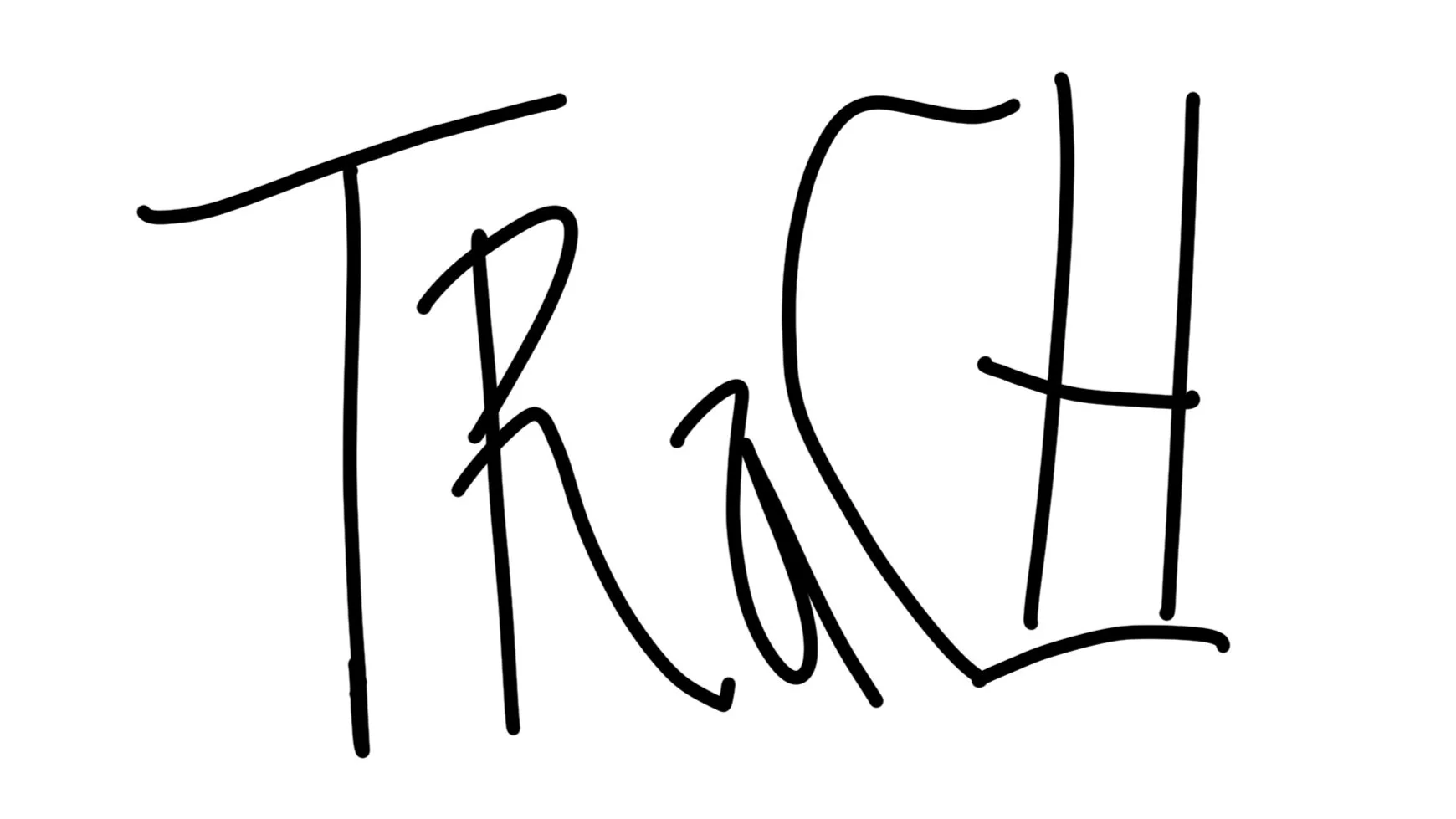 When that was laid out, I began fleshing out the letters.