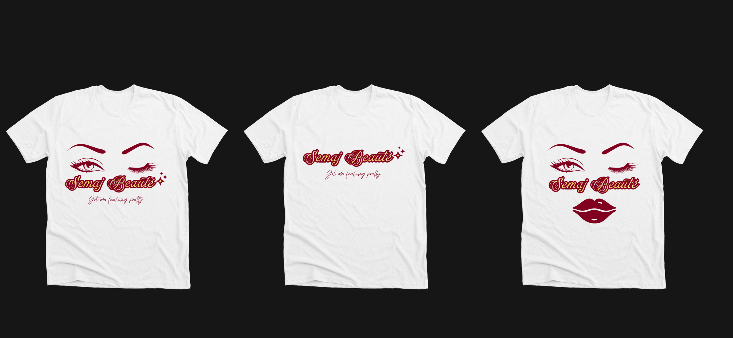 Semag Beauté is looking to make apparel and other products. Above are some ideas for now, but stay tuned for more coming soon as we hope to collaborate again!