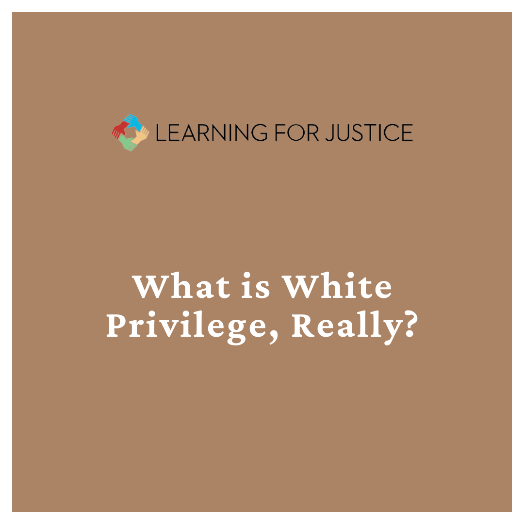 What Is White Privilege, Really?