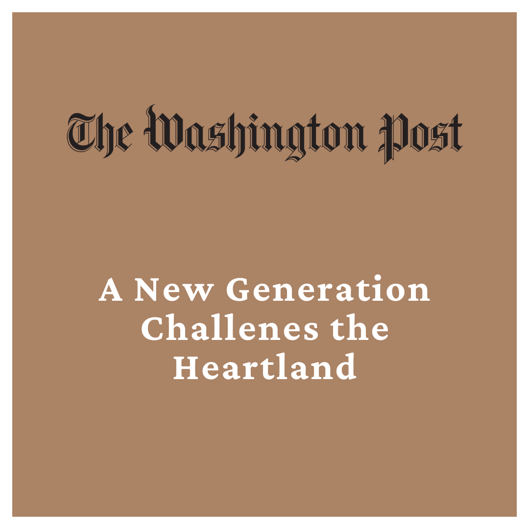 A new generation challenges the heartland