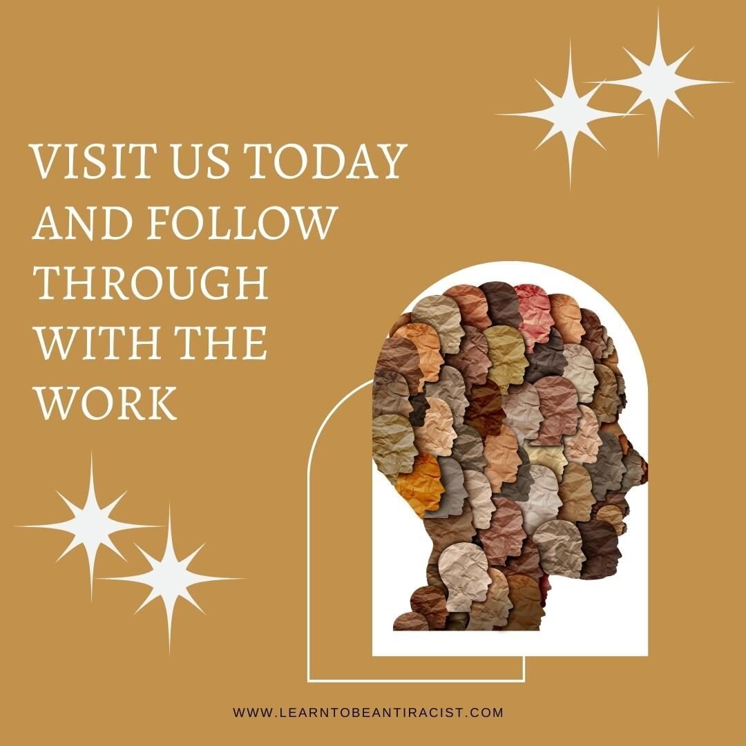 Check out our website and make a commitment to antiracist work today!

Visit us now:
www.learntobeantiracist.com

#antiracistquotes #antiracism #antiracist #antiracismeducation #antiracismresources #stopracism #antiracisteducation #learntobeantiracis