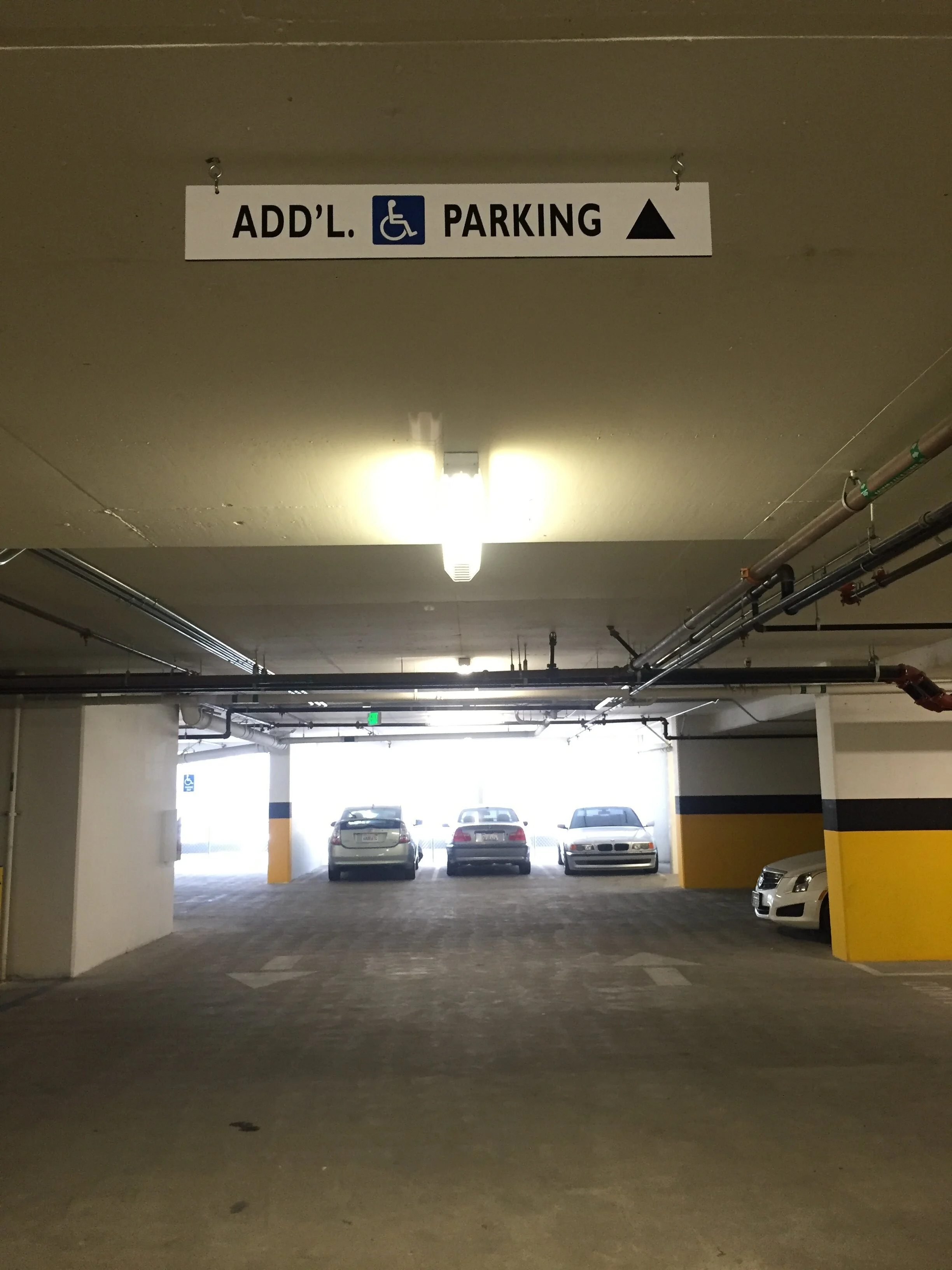 Suspended directional