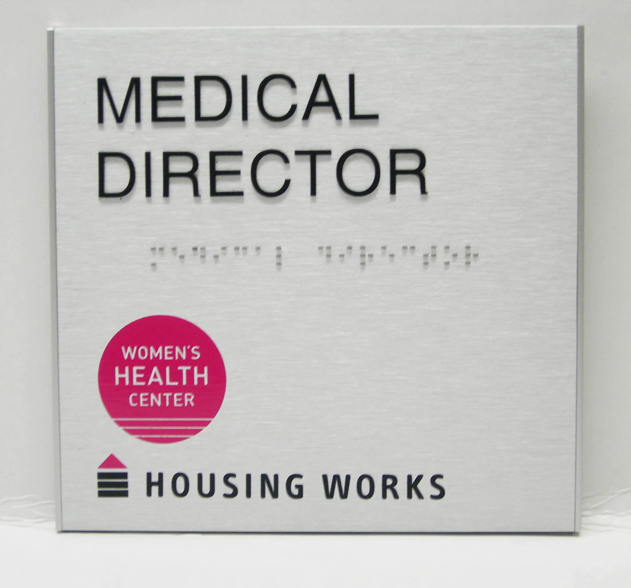 Aluminum with tactile