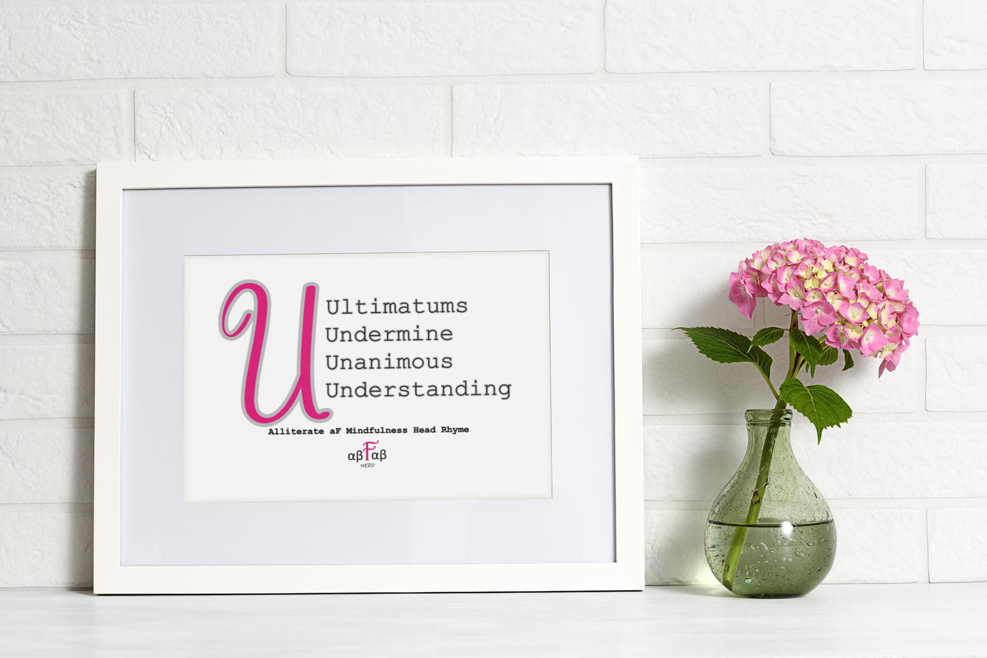 Ultimatums Undermine Unanimous Understanding V2 Digital Download Mental Health Mindfulness Printable PDF