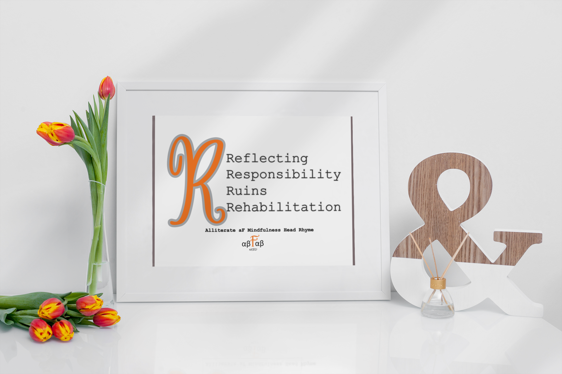 Reflecting Responsibility Ruins Rehabilitation V2 Digital Download Mental Health Mindfulness Printable PDF
