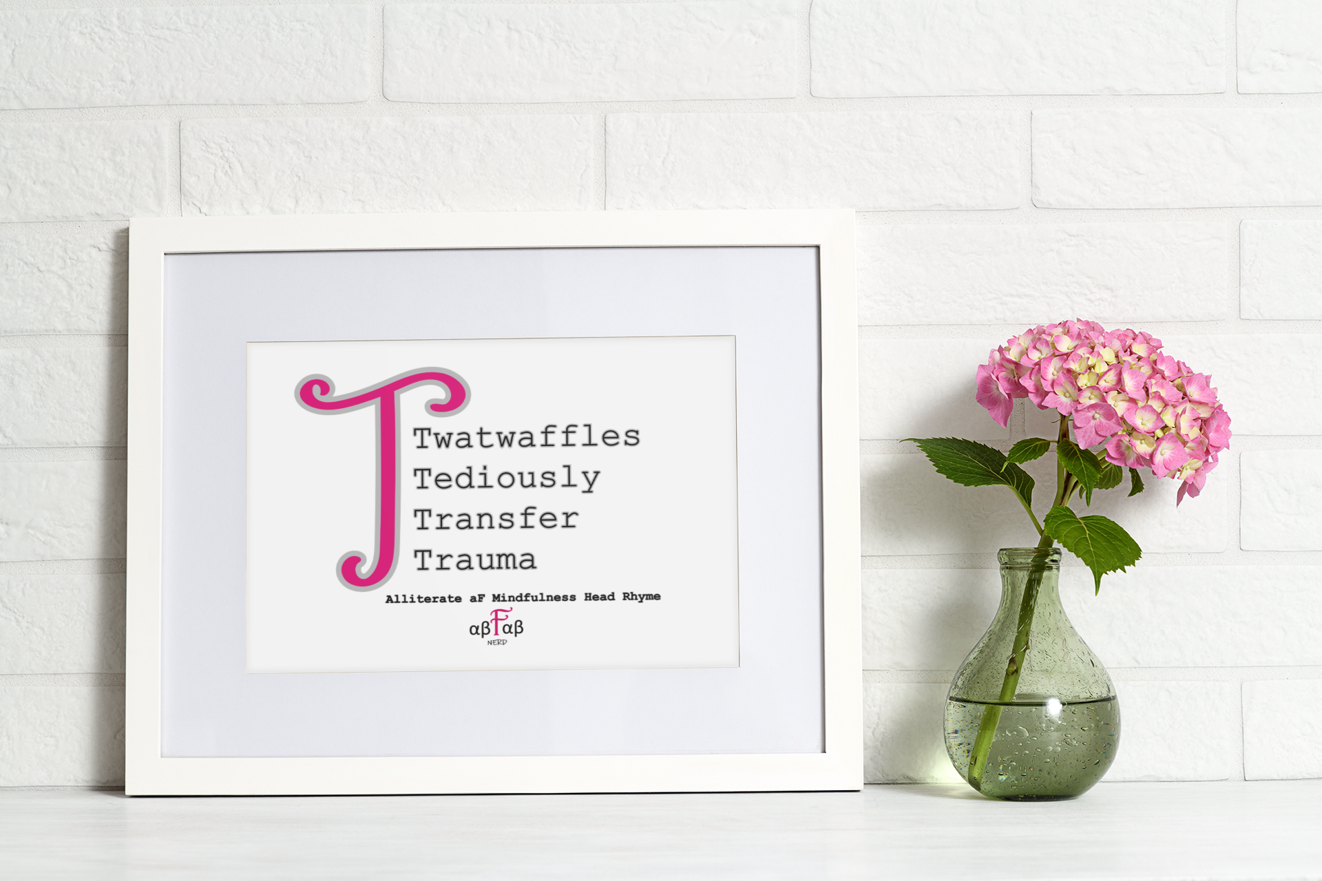 Twatwaffles Tediously Transfer Trauma V2 Digital Download Mental Health Mindfulness