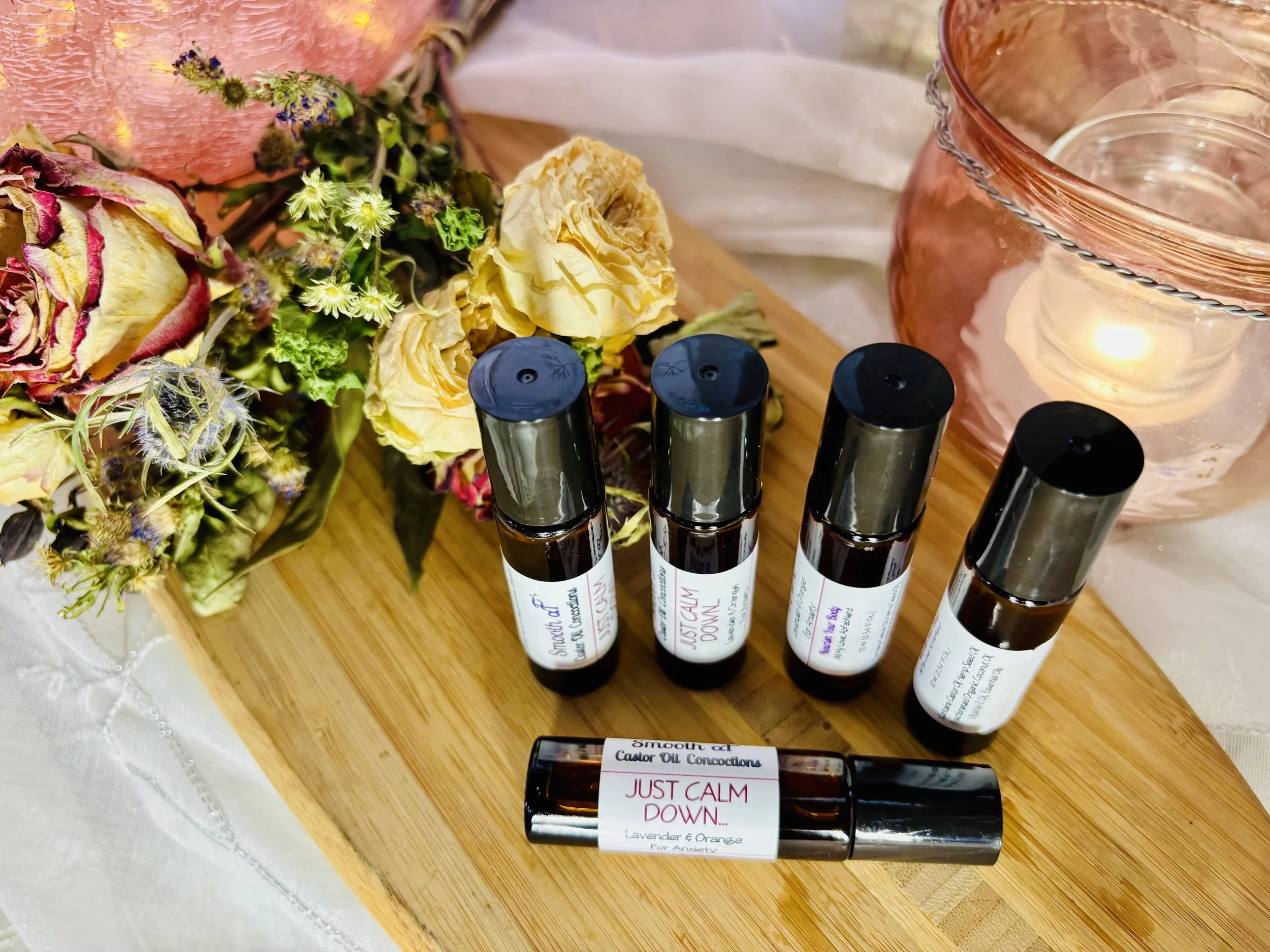 Just Calm Down…™ AbFabNerd Apothecary Essential Oil Roller | 10 mL Nervous System Support Blend