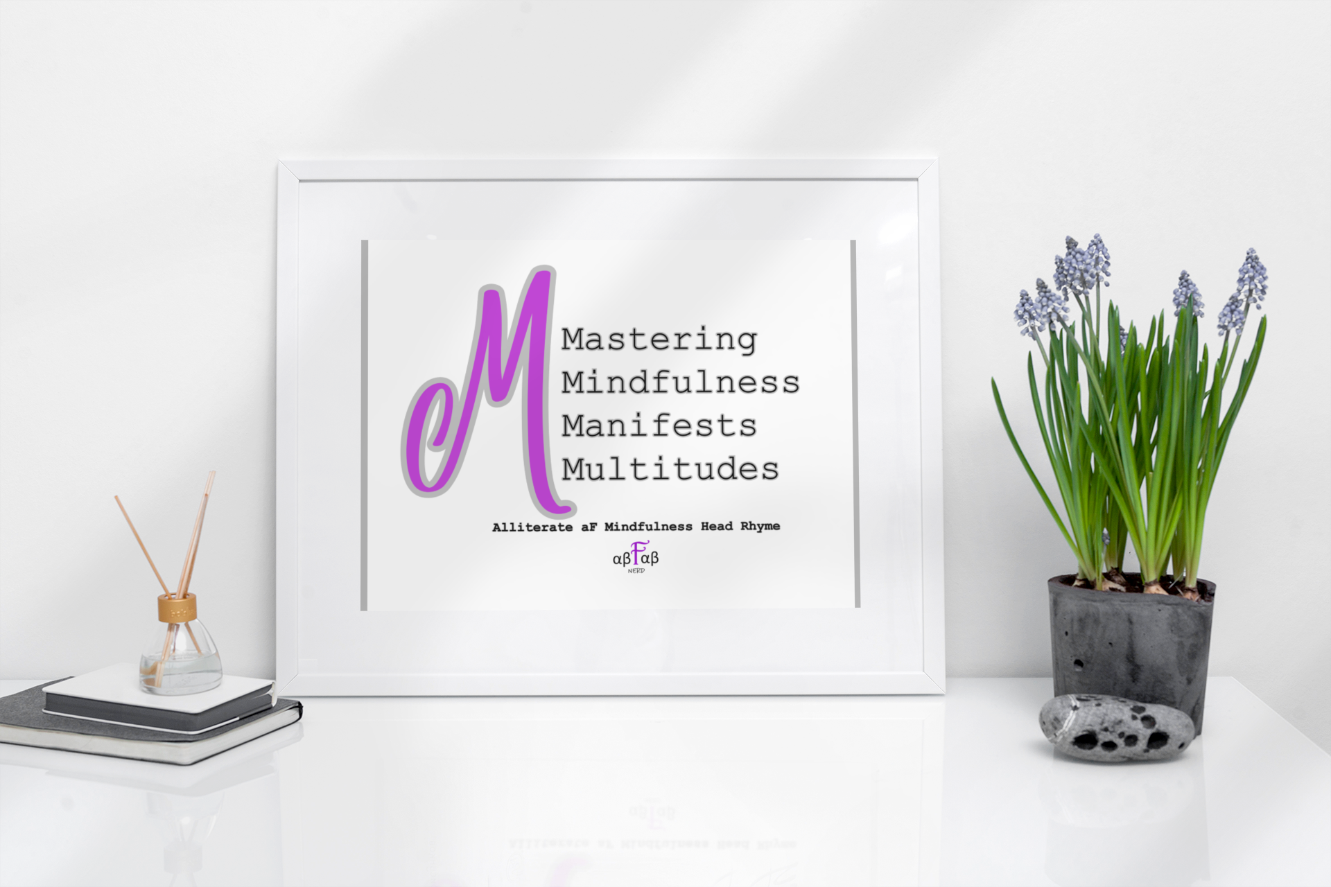 Mastering Mindfulness Manifests Multitudes V2 Digital Download Mental Health Mindfulness Printable PDF