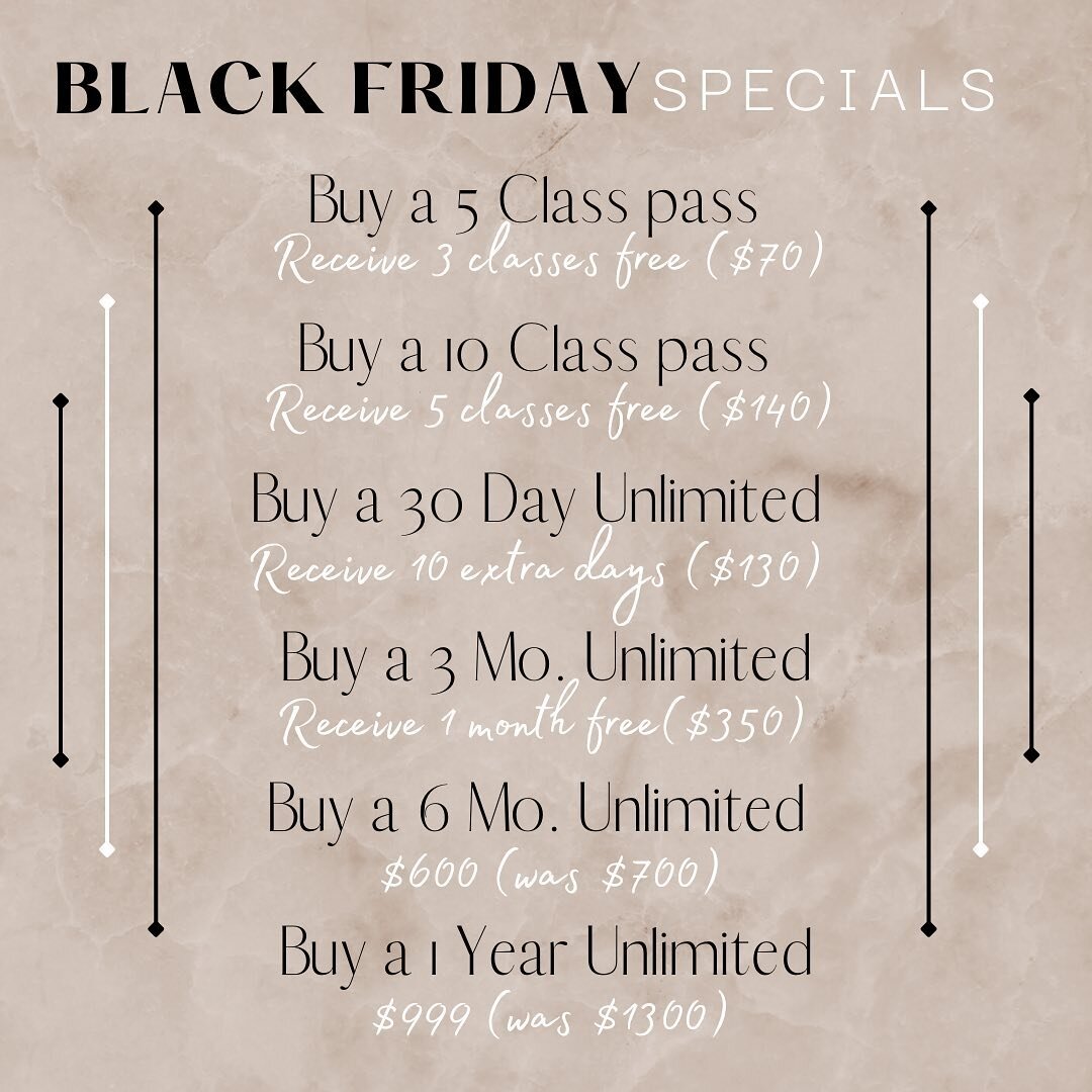 🚨✨AVAILABLE FRIDAY, SATURDAY, SUNDAY ONLY✨🚨
&bull;
Special pricing andddd special add ons included with most packages! 😍
&bull;
Set your alarm now so you don&rsquo;t miss out on this special!! Releasing at 9am Friday morning. 🤩
&bull;
#blackfrida