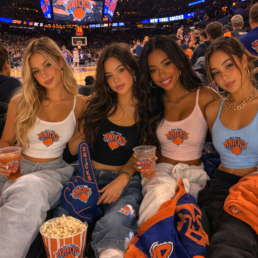 NY Knicks Models Tank Top at MSG.png