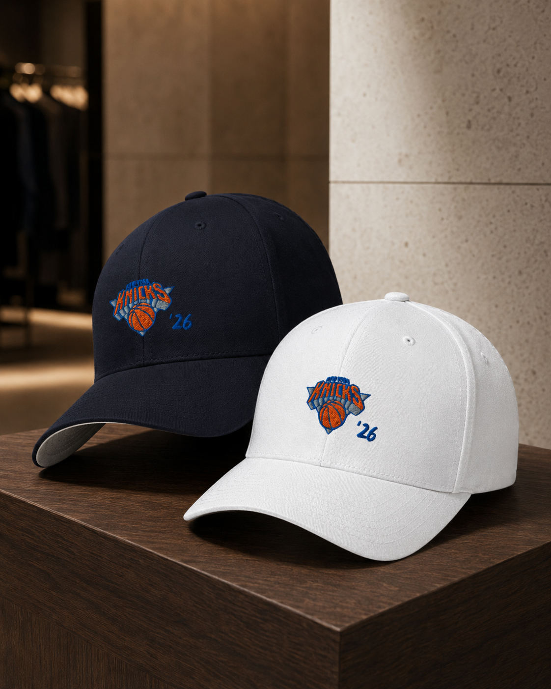Knicks Structured Twill Cap