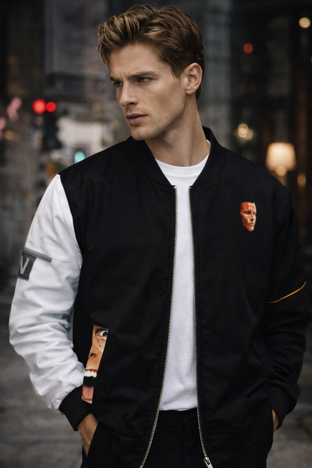 Patrick Bateman & Related Bomber Jacket