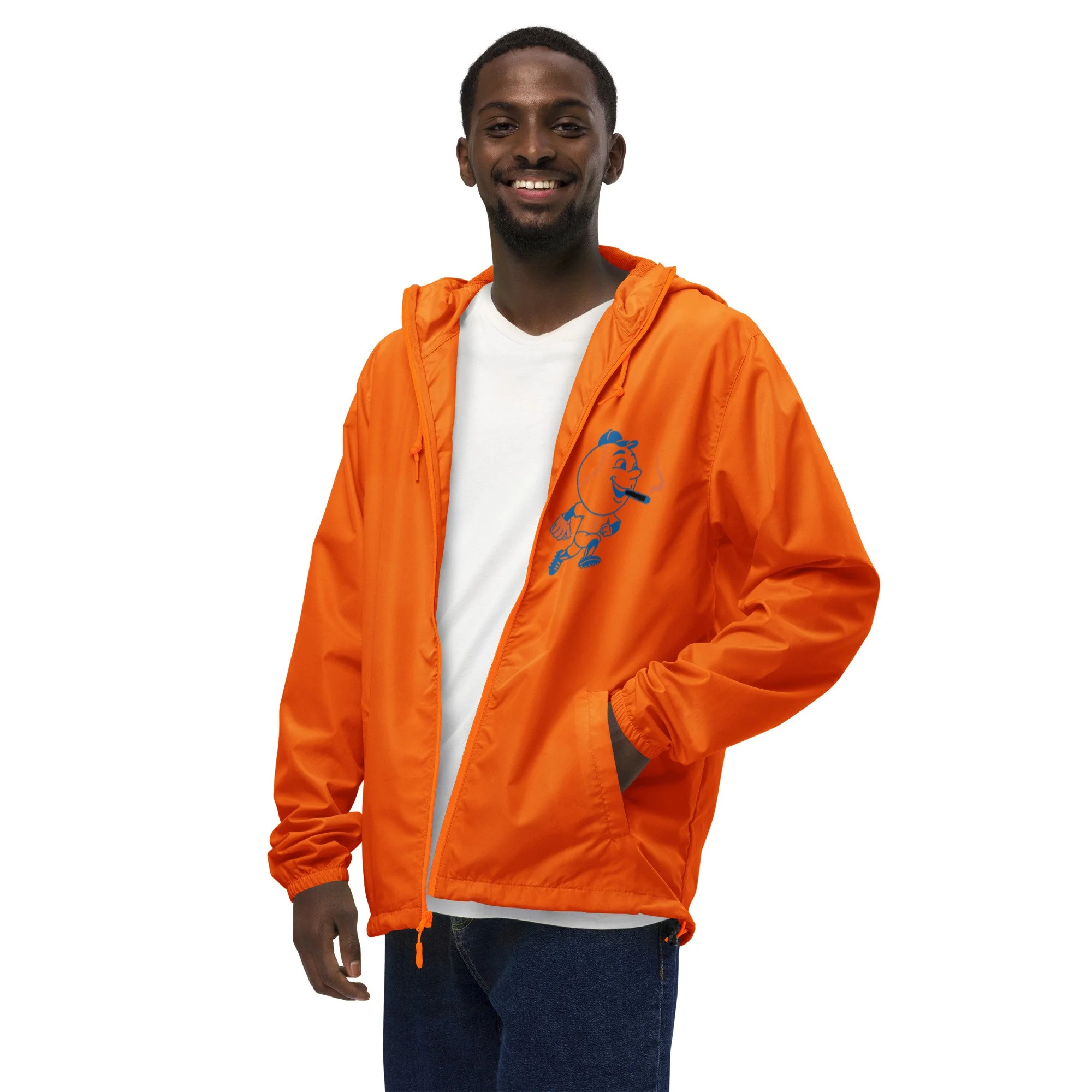 unisex-lightweight-zip-up-windbreaker-safety-orange-left-front-2-6893bb8c1e178.jpg