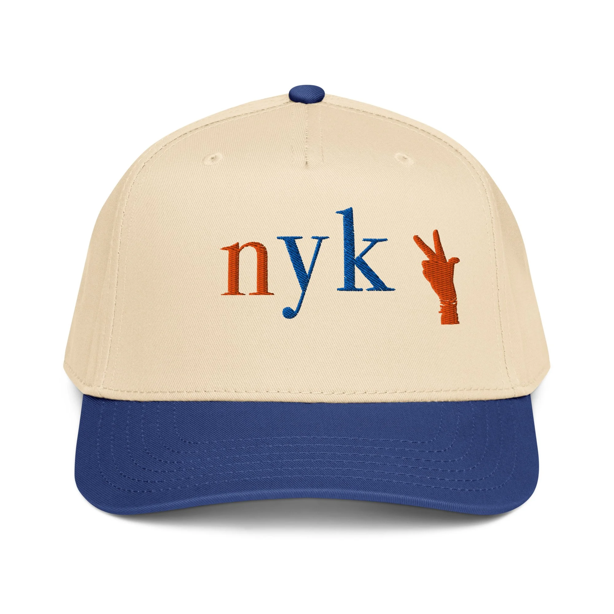 5-panel-mid-profile-baseball-cap-royal-natural-front-6a7a756bc0260.jpg