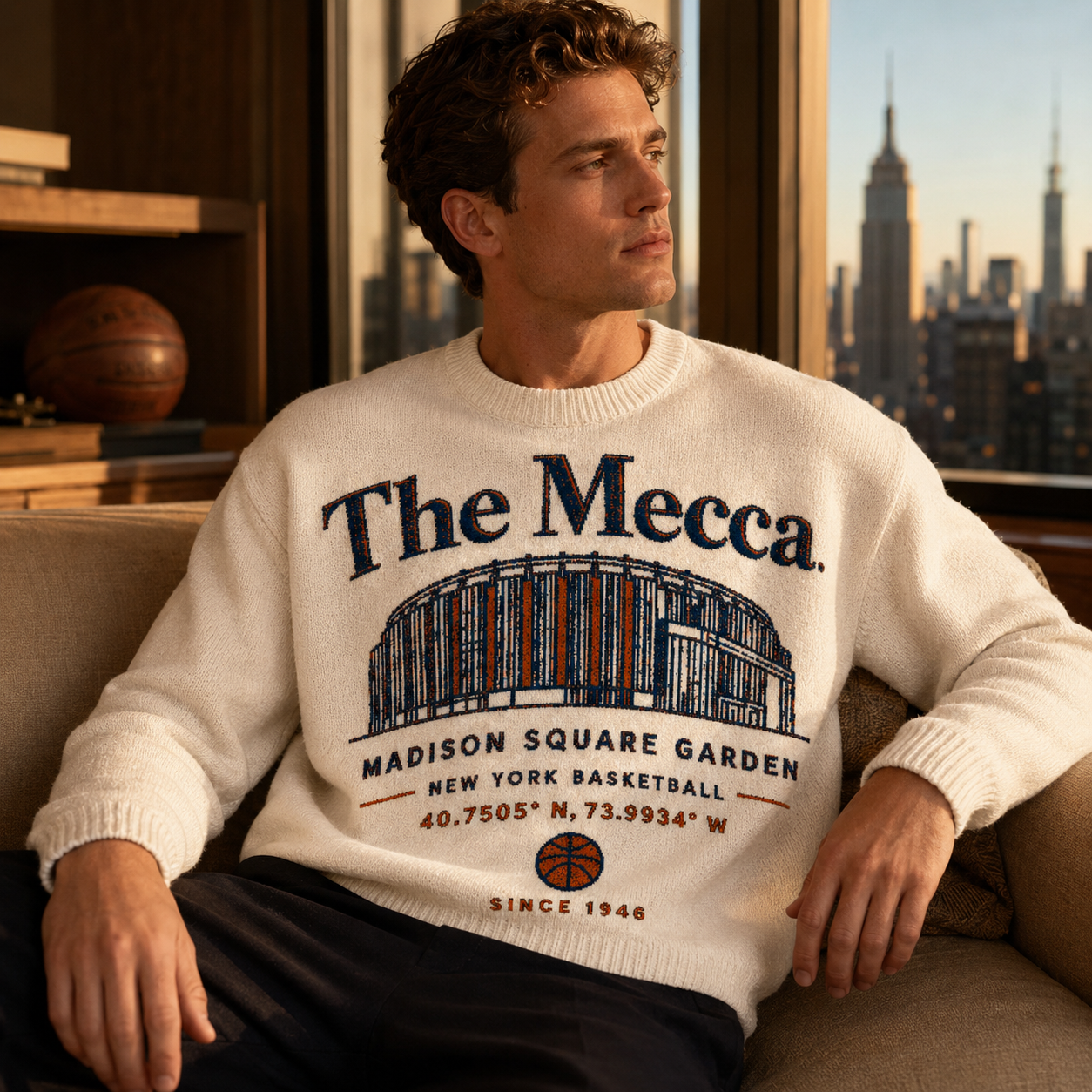The Mecca Hand-Knit Sweater Male Model NYC.png