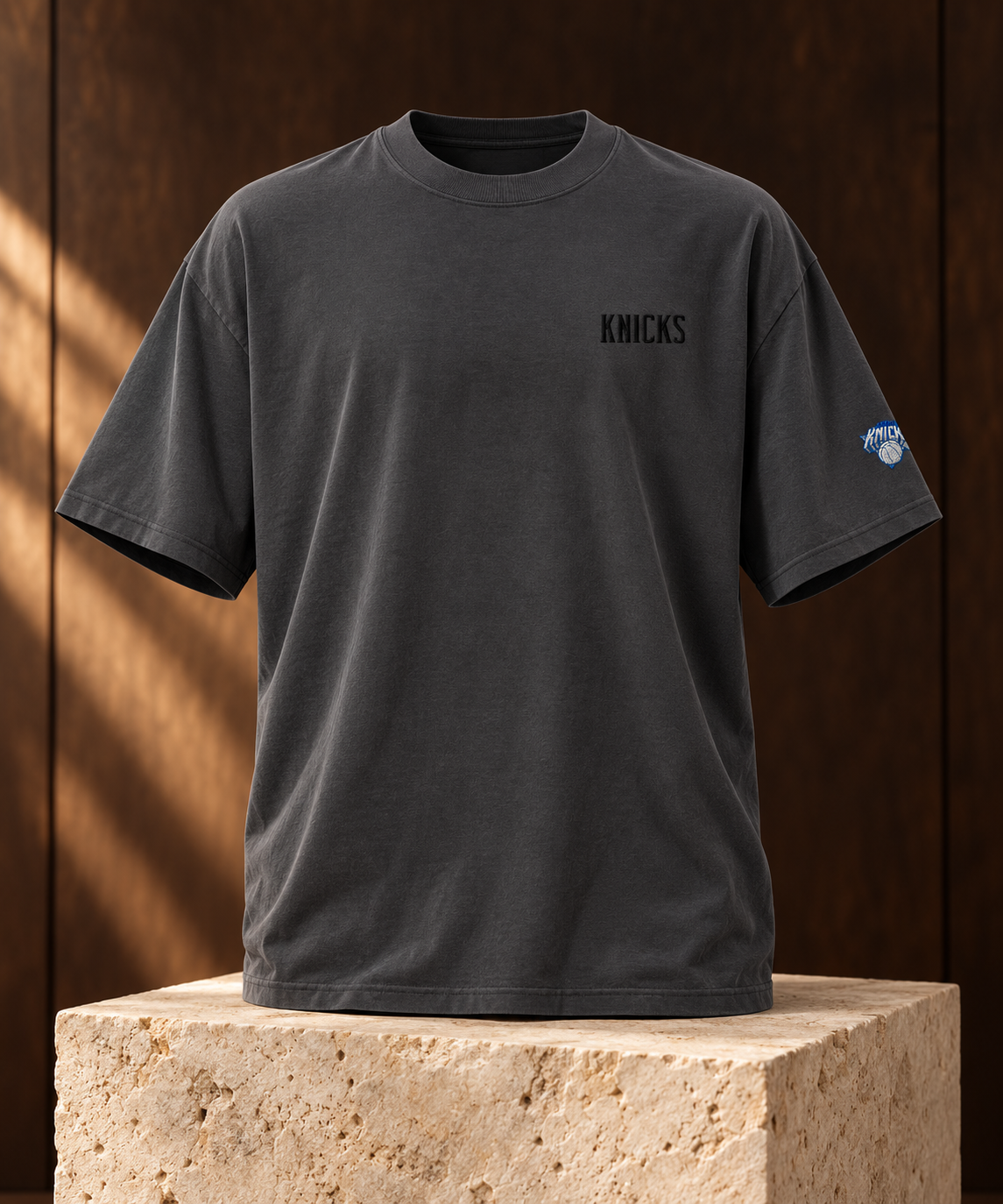 Knicks Oversized Faded T-Shirt Cotton HERO IMAGE.png