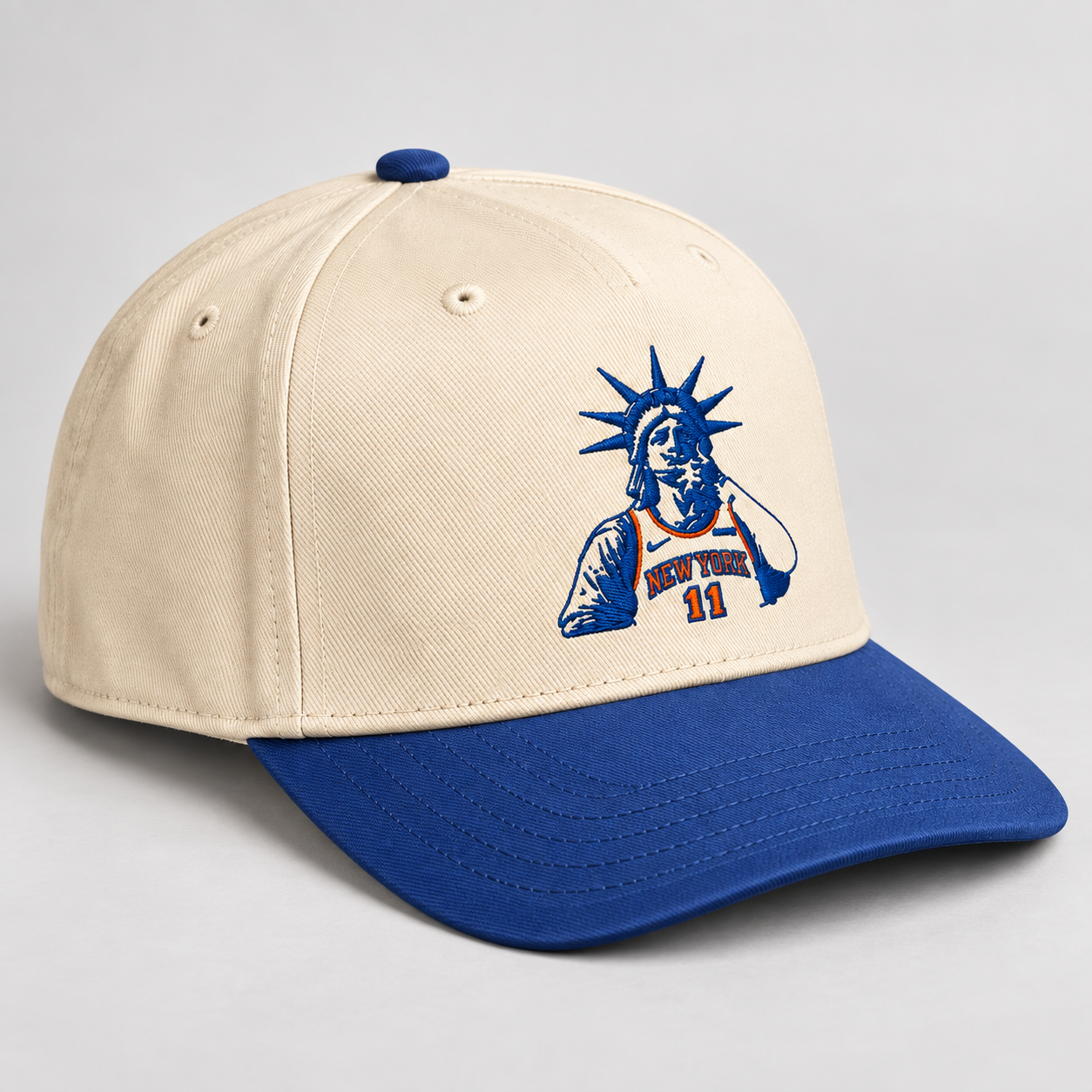Knick Brunson Hat Embroidered Two Panel Hat.png