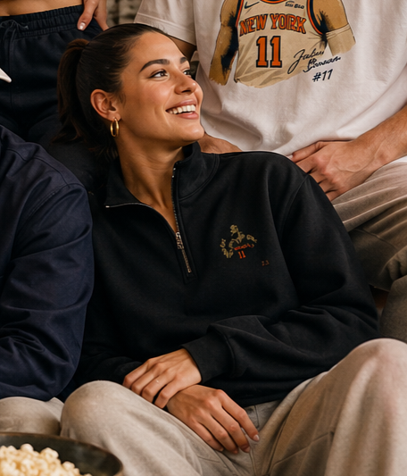 Brunson Lane Seven LS14014 Premium 1/4 Zip Sweatshirt