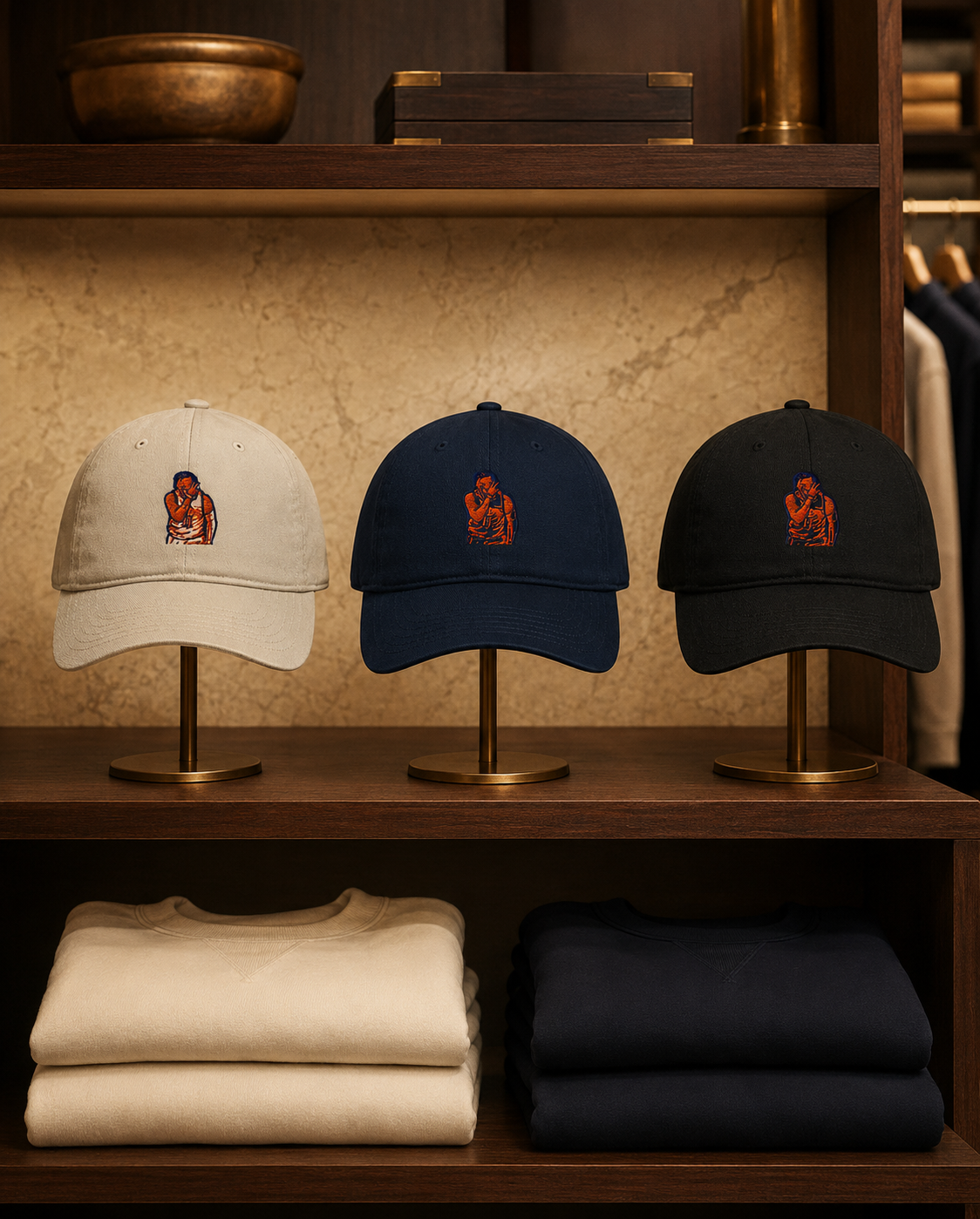 Brunson Twil Hat Collectors Display All Three.png